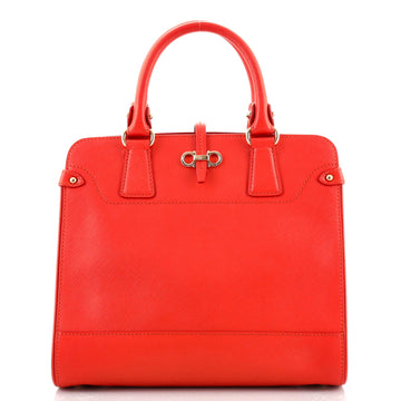 Salvatore Ferragamo Briana Tote Saffiano Leather Small