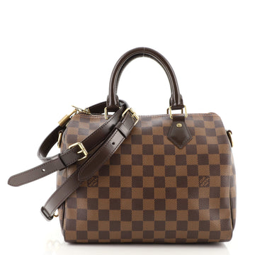 Louis Vuitton Speedy Bandouliere Bag Damier 25