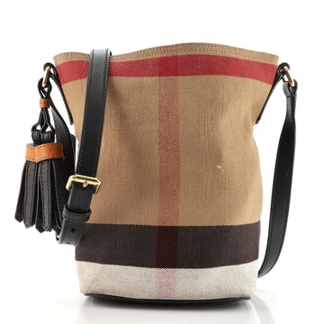 Burberry Ashby Bag House Check Canvas Mini