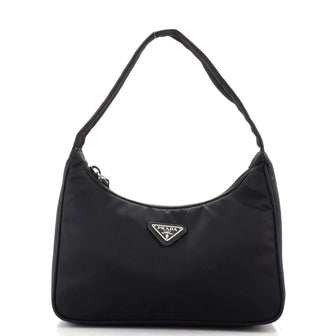 Prada Re-Edition 2000 Hobo Tessuto Mini