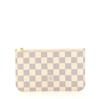 Louis Vuitton Neverfull Pochette Damier Small