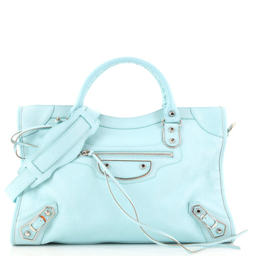 Balenciaga City Classic Metallic Edge Bag Leather Medium