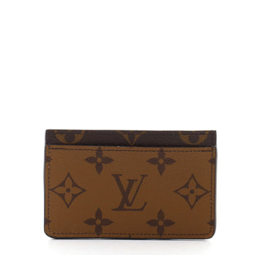 Louis Vuitton Card Holder Reverse Monogram Canvas