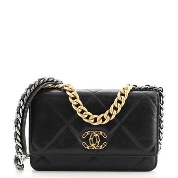 Chanel 19 Wallet on Chain Quilted Lambskin