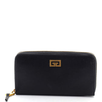 Givenchy GV3 Zip Around Wallet Leather Long