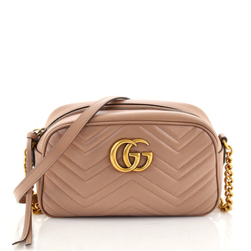 Gucci GG Marmont Shoulder Bag Matelasse Leather Small