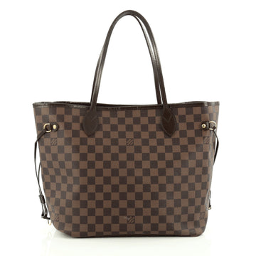 Louis Vuitton Neverfull Tote Damier MM Brown