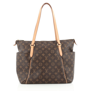 Louis Vuitton Totally Handbag Monogram Canvas MM Brown