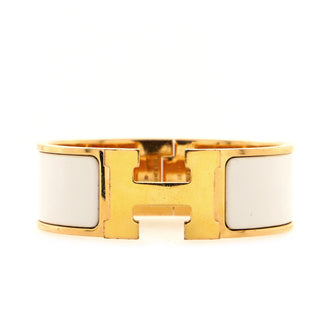 Hermes Clic Clac H Bracelet Enamel Wide