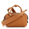 Cool box leather handbag Delvaux Camel in Leather - 34283611