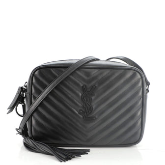 Saint Laurent Lou Camera Bag Matelasse Chevron Leather Small