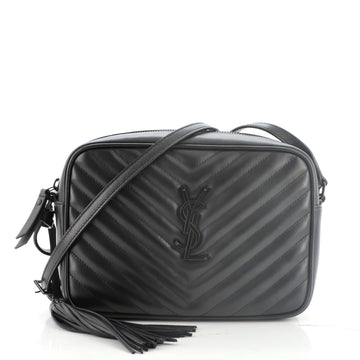 Saint Laurent Lou Camera Bag Matelasse Chevron Leather Small