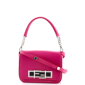 Fendi 3Baguette Convertible Crossbody Calfskin Small