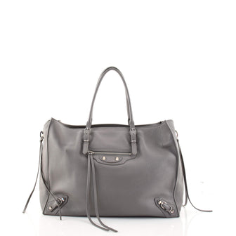 Balenciaga Papier B4 Zip Around Classic Studs Bag Leather