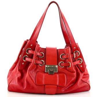 Jimmy Choo Riki Hobo Leather