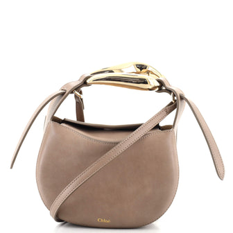 Chloe Kiss Purse Bag Leather Small