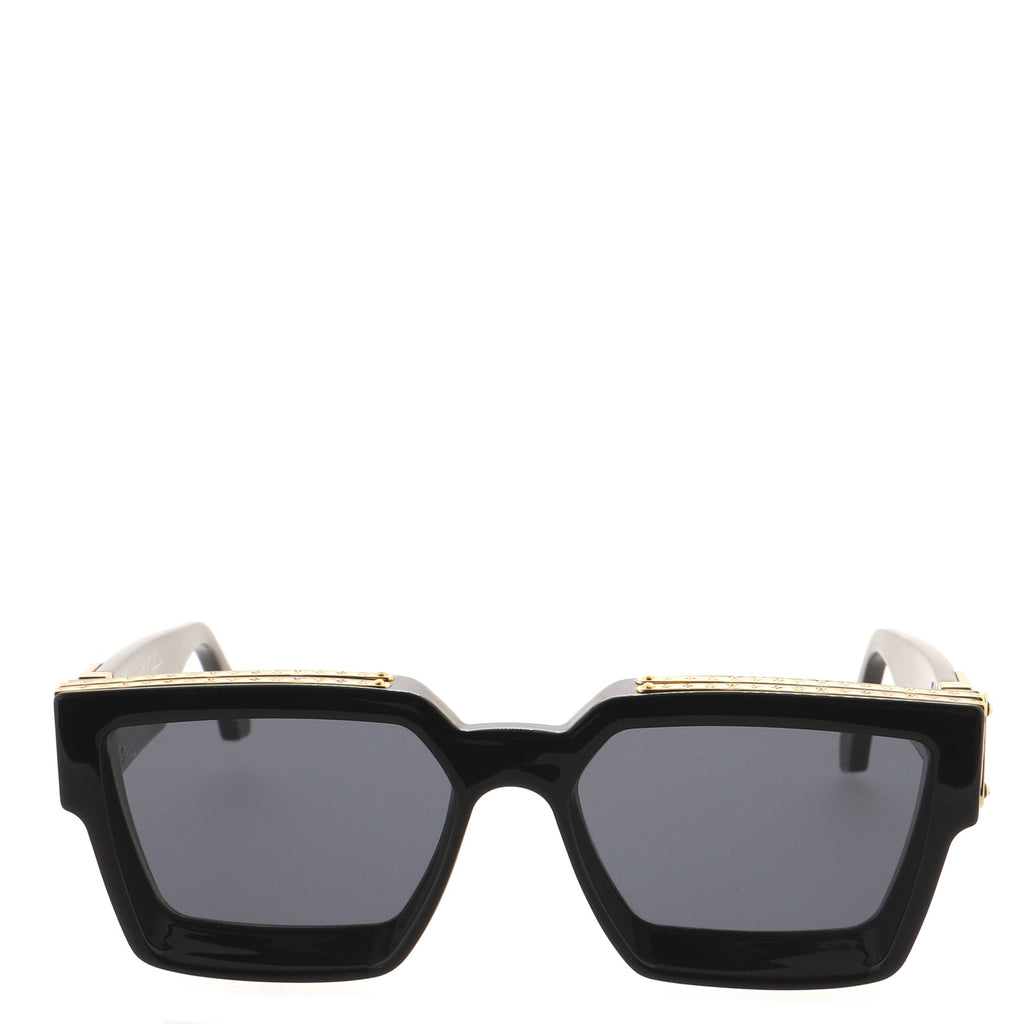 1.1 millionnaires sunglasses Louis Vuitton Black in Plastic - 18615415