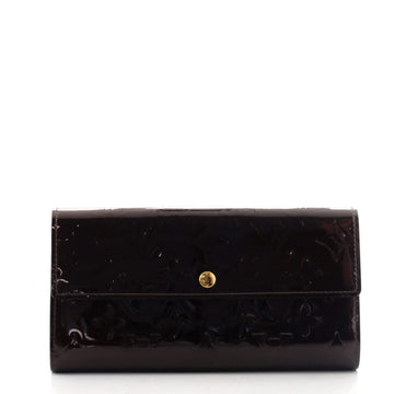 Louis Vuitton Sarah Wallet Monogram Vernis