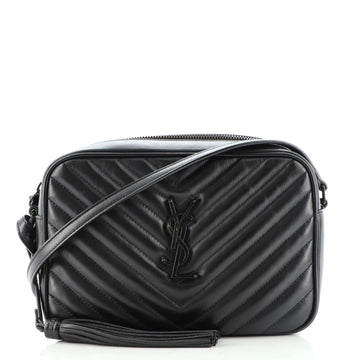 Saint Laurent Lou Camera Bag Matelasse Chevron Leather Small