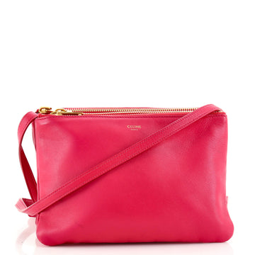 Celine Trio Crossbody Bag Leather Small