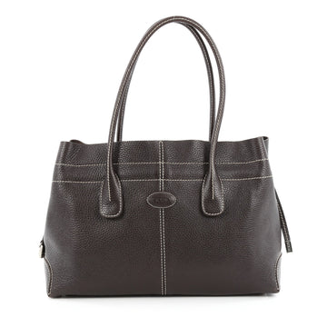 Tod's Classic D-Bag Tote Leather Small brown
