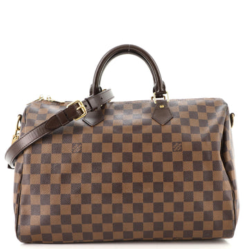 Louis Vuitton Speedy Bandouliere Bag Damier 35