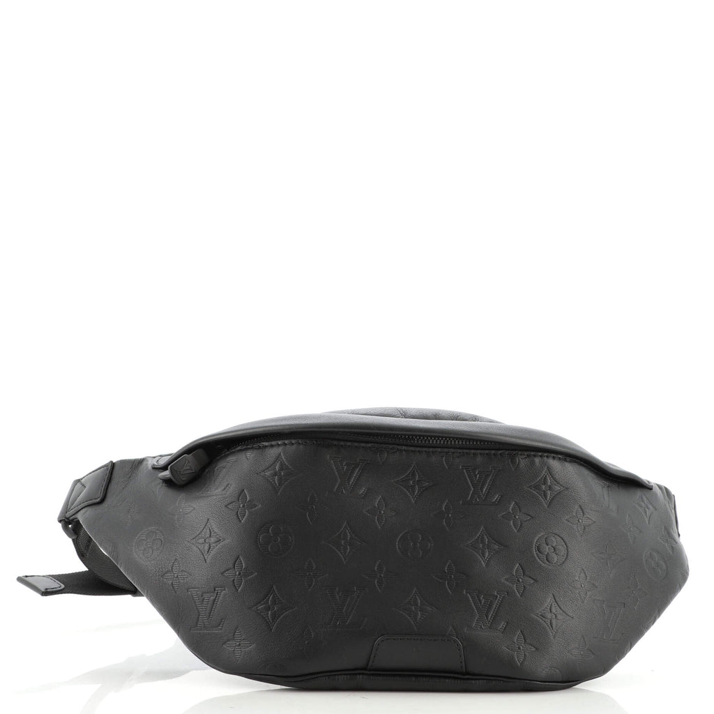 Louis Vuitton Discovery Bumbag Monogram Shadow Leather Black 1425181