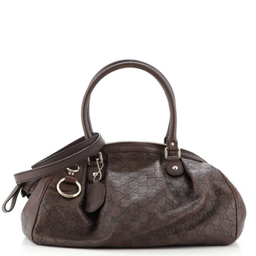 Gucci Sukey Convertible Boston Bag Guccissima Leather