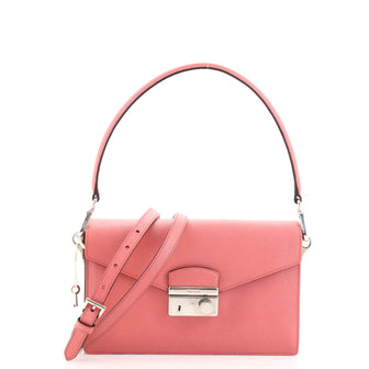 Prada Sound Bag Saffiano Leather Small
