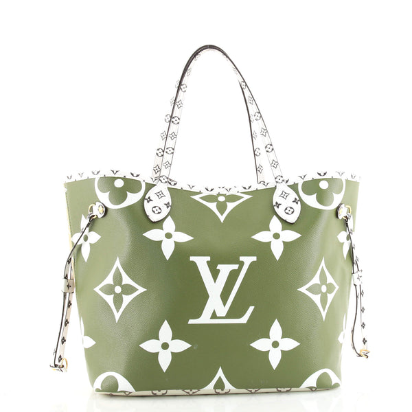 Louis Vuitton Neverfull NM Tote Limited Edition Colored Monogram Giant MM  Green 2048491