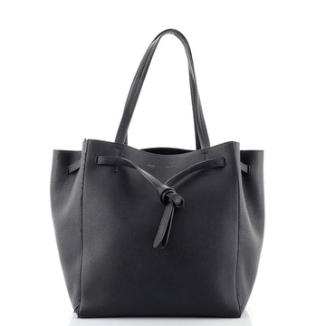 Celine Phantom Tie Cabas Tote Leather Small
