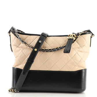 Chanel Gabrielle Hobo Quilted Aged Calfskin Medium