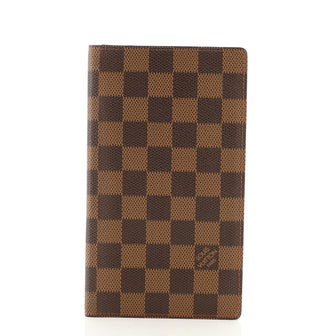 Louis Vuitton Checkbook Cover Damier