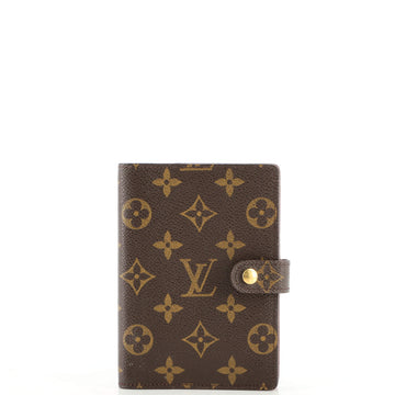 Louis Vuitton Ring Agenda Cover Monogram Canvas PM