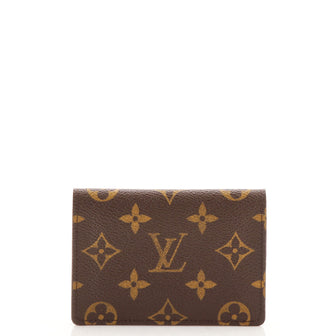 Louis Vuitton ID Card Holder Monogram Canvas