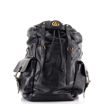 Gucci RE(BELLE) Multipocket Backpack Leather Large