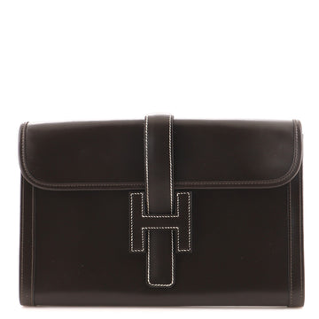 Hermes Jige Clutch Box Calf PM