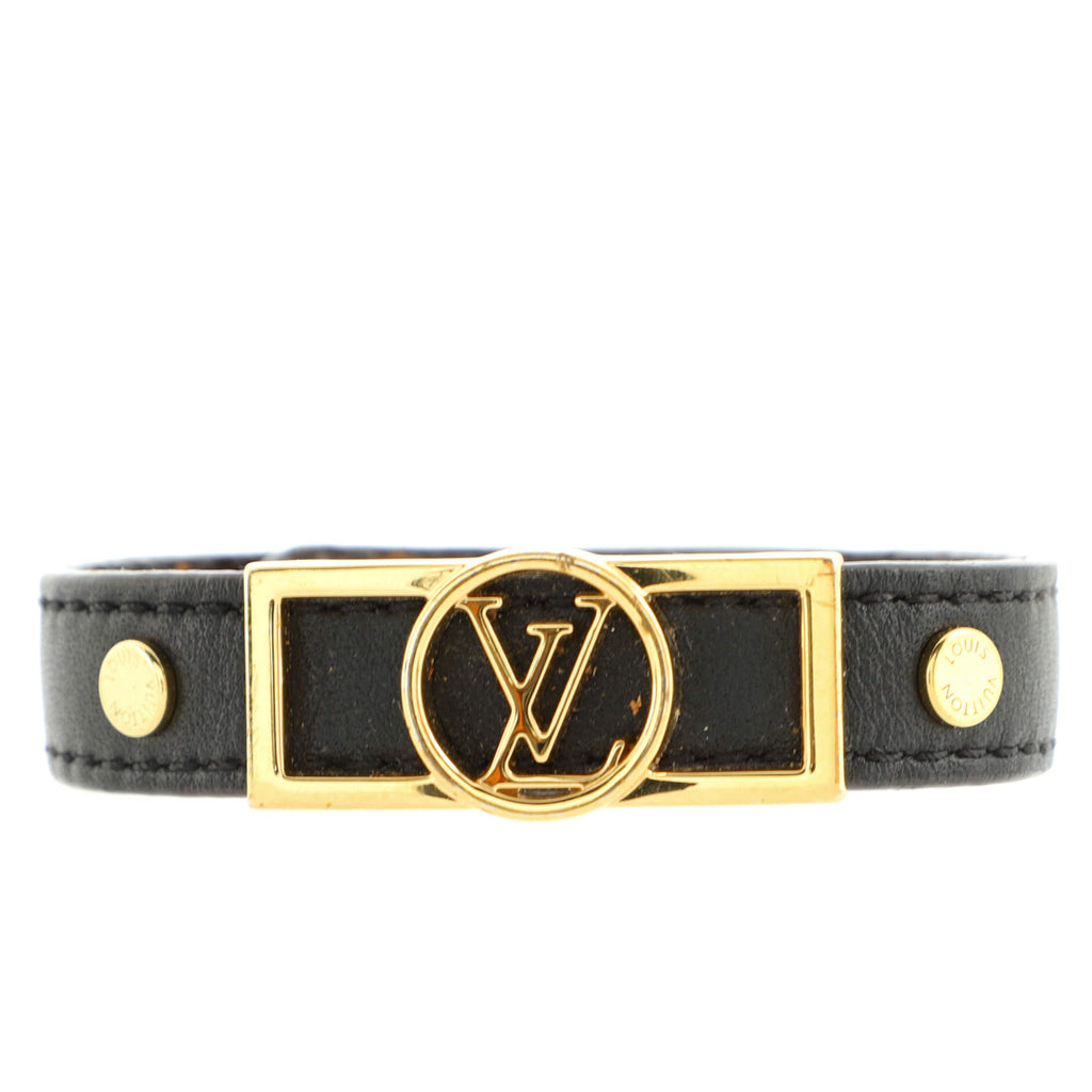 Louis Vuitton Dauphine Bracelet Monogram Canvas and Leather Black 142641113