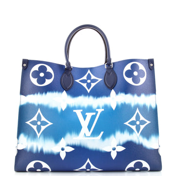 Louis Vuitton OnTheGo Tote Limited Edition Escale Monogram Giant GM