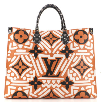 Louis Vuitton OnTheGo Tote Limited Edition Crafty Monogram Giant GM