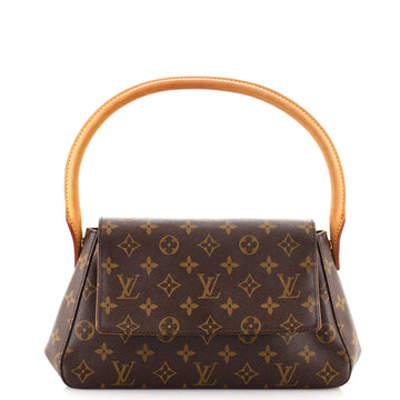 Louis Vuitton Looping Handbag Monogram Canvas Mini