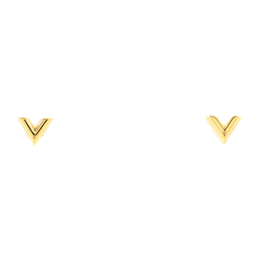 Louis Vuitton Essential V Stud Earrings Metal