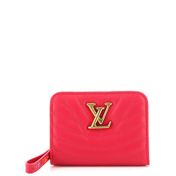 Louis Vuitton New Wave Zipped Compact Wallet Quilted Leather
