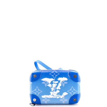 Louis Vuitton Soft Trunk Necklace Wallet Limited Edition Monogram Clouds