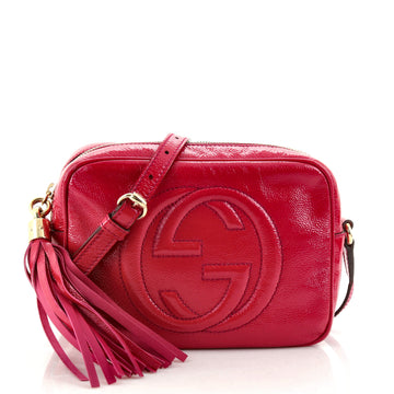 Gucci Soho Disco Crossbody Bag Patent Small