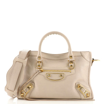 Balenciaga City Classic Studs Bag Leather Small