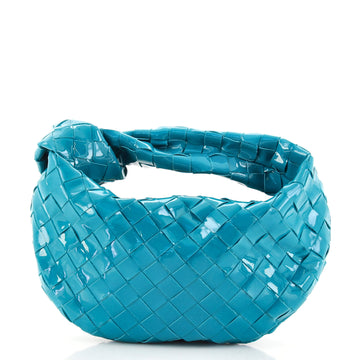 Bottega Veneta BV Jodie Hobo Intrecciato Patent Mini