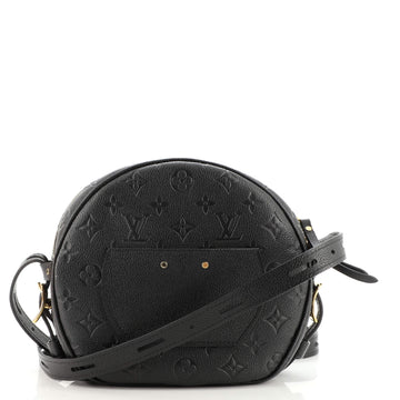 Louis Vuitton Boite Chapeau Souple Bag Monogram Empreinte Leather MM