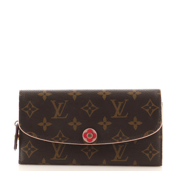 Louis Vuitton Emilie Wallet Limited Edition Blooming Flowers Monogram Canvas
