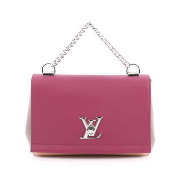 Louis Vuitton Lockme II Bag Leather BB Purple